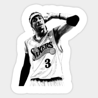 The Answer - Allen Iverson Sticker